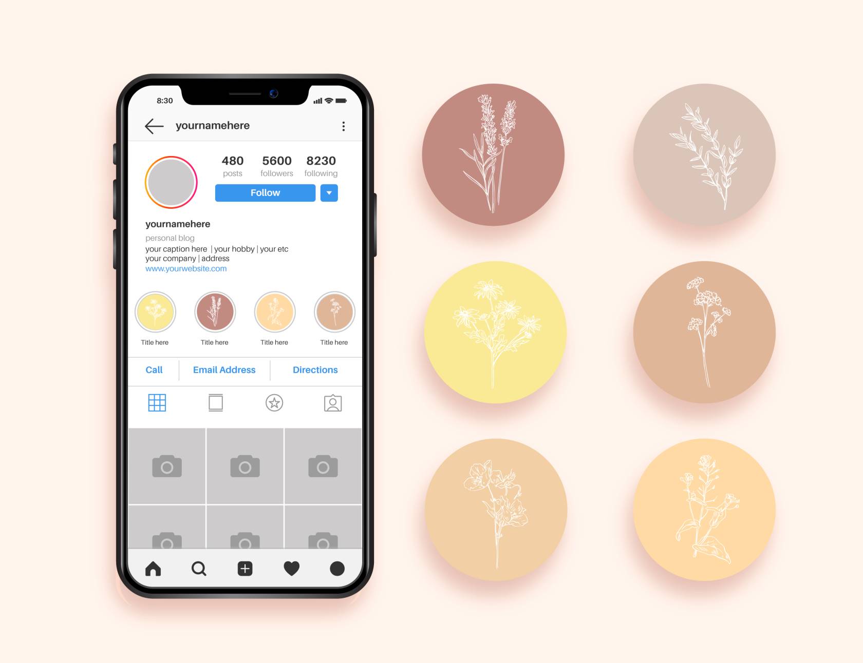 "Instagram Stories Highlights feature on mobile phone with colorful and engaging content displayed on the screen."